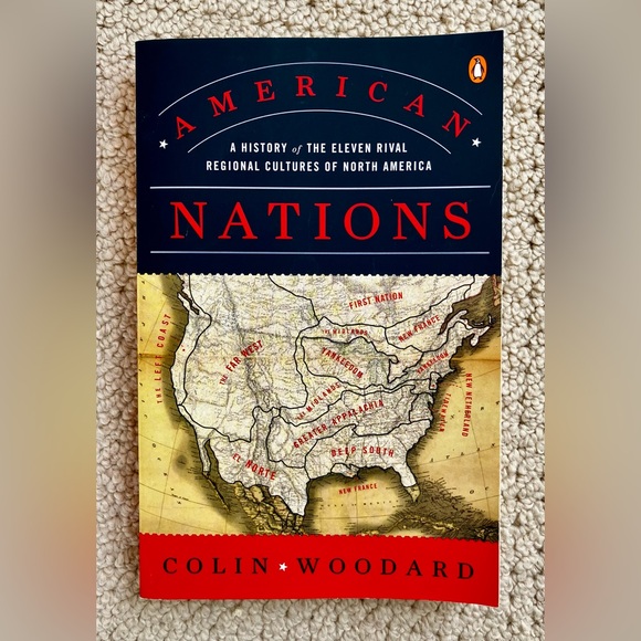 🍄3/$12 “American Nations” by Colin Woodard - Picture 1 of 2
